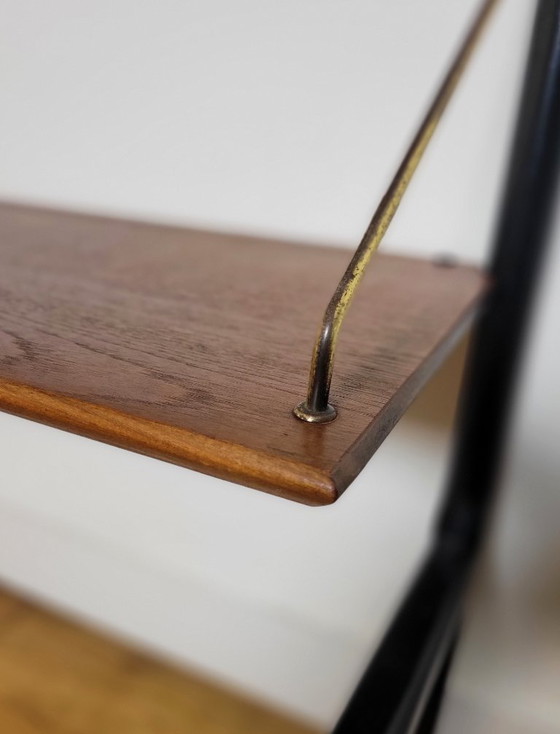 Image 1 of Unité murale modulable vintage par Louis van Teeffelen pour Wébe