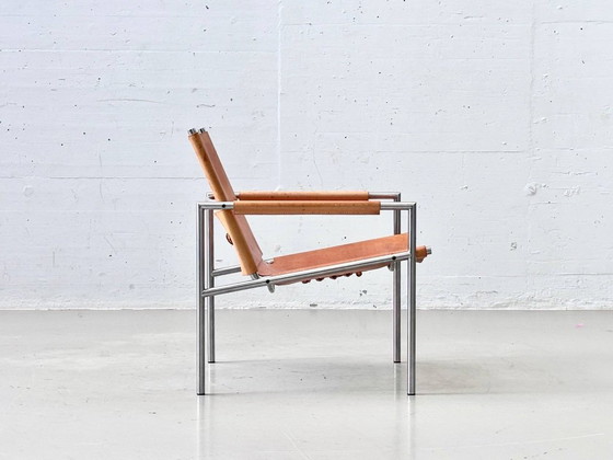 SZ02 fauteuil van Martin Visser voor 't Spectrum, Nederland, jaren 60 – Leather (photo 6 of 15)