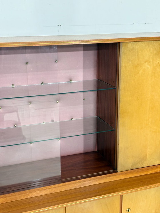 Image 1 of Beautiful vintage highboard / bar cabinet / sideboard / china cabinet