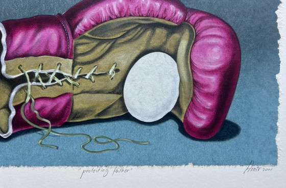 Image 1 of Serigrafia Sharon Amir - Proteggere il padre