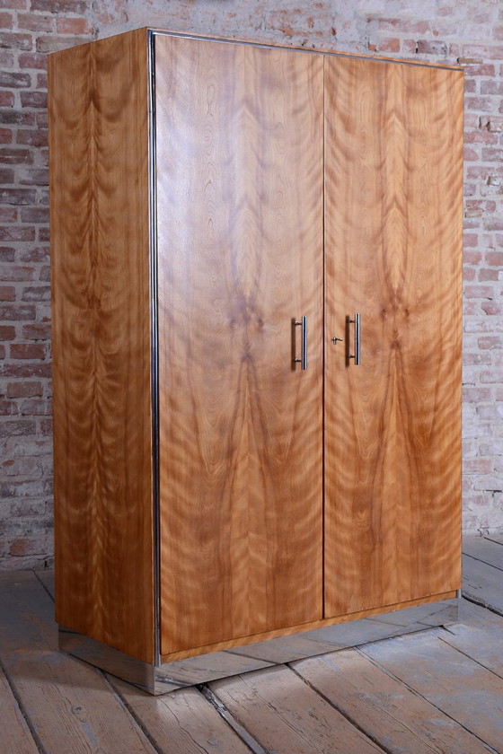 Gerestaureerde Bauhaus-kledingkast, door H.J.Hagemann, Mücke-Melder, Tsjechië, jaren dertig – Kledingkasten (photo 11 of 15)