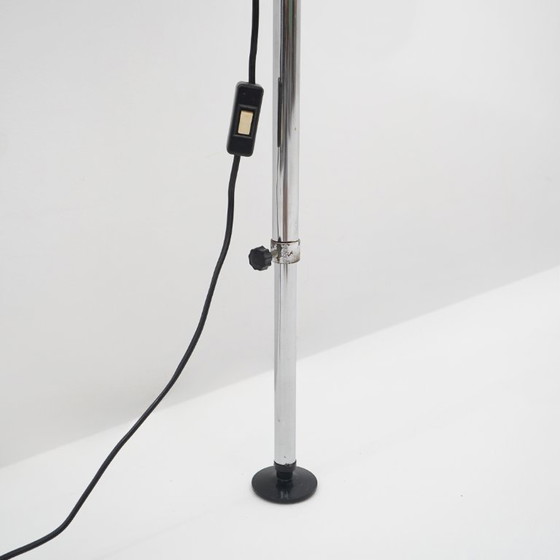 Lampe chromée du sol au plafond, années 1970 – Lampadaires, Metal (photo 12 of 13)