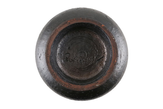 Image 1 of Ciotola in ceramica firmata dal laboratorio belga Perignem, anni &#39;60