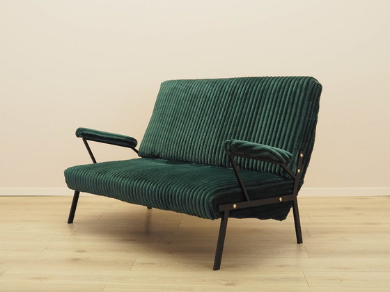 Image 1 of Divano verde, design italiano, anni '70, prodotto in Italia