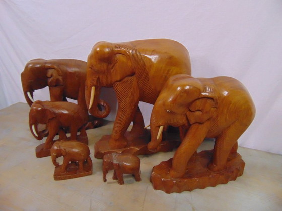 Image 1 of Collection d'éléphants de Thaïlande