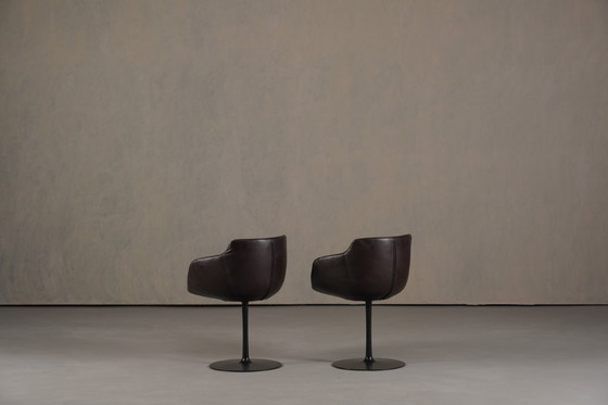 Image 1 of Flow fauteuils van Jean-Marie Massaud voor MDF, Italië, jaren 2000, set van 2.