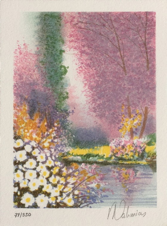 Image 1 of Richard NAHMIAS Petite suite II Signed lithograph 1995