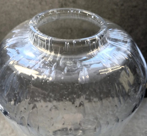Beautiful vintage KEUCO Bleikristall vase, 1970s, Crystal, Glass, Transparent (photo 4 of 6)