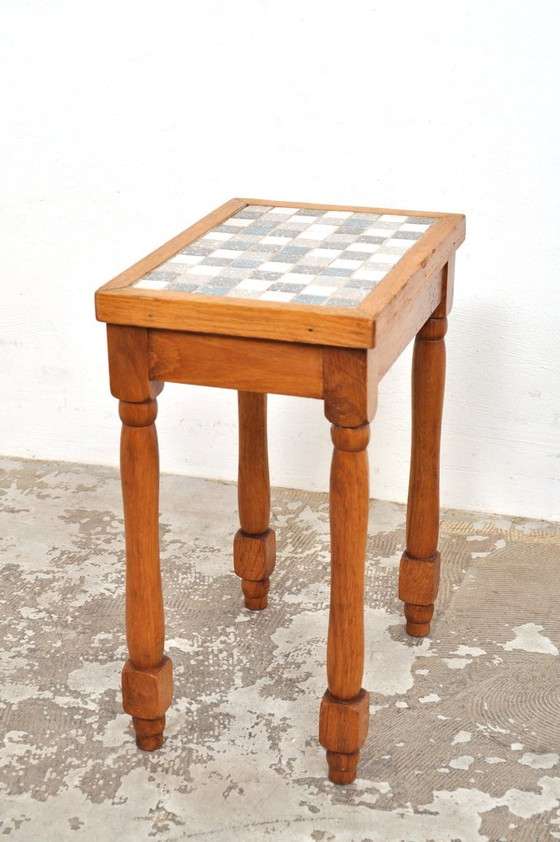 Image 1 of Beistelltisch aus Mosaik, 1960er Jahre