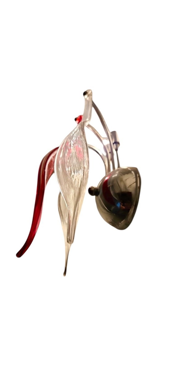 Image 1 of Apliques de cristal de Murano Pareja , Italia 2000