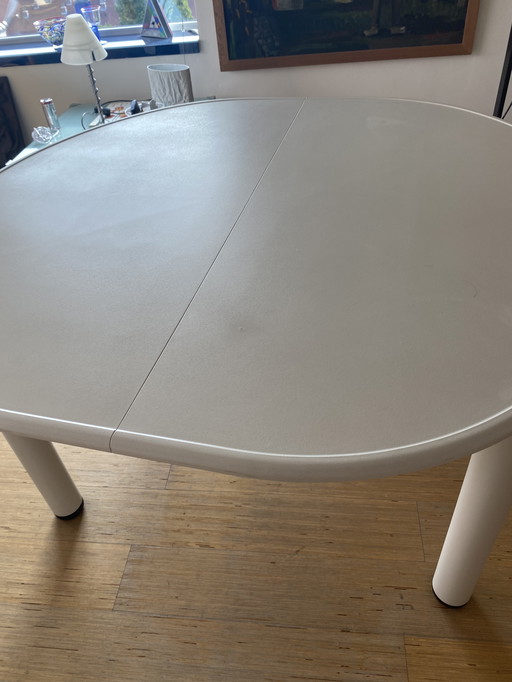 Table à rallonge allemande modèle 720 Dieter Rams vintage