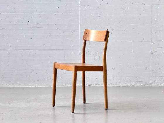 Ortex stacking chairs by Peter Hvidt & Orla Mølgaard-Nielsen for Fritz Hansen, Denmark, 1 – Side chairs, Wood (photo 8 of 15)