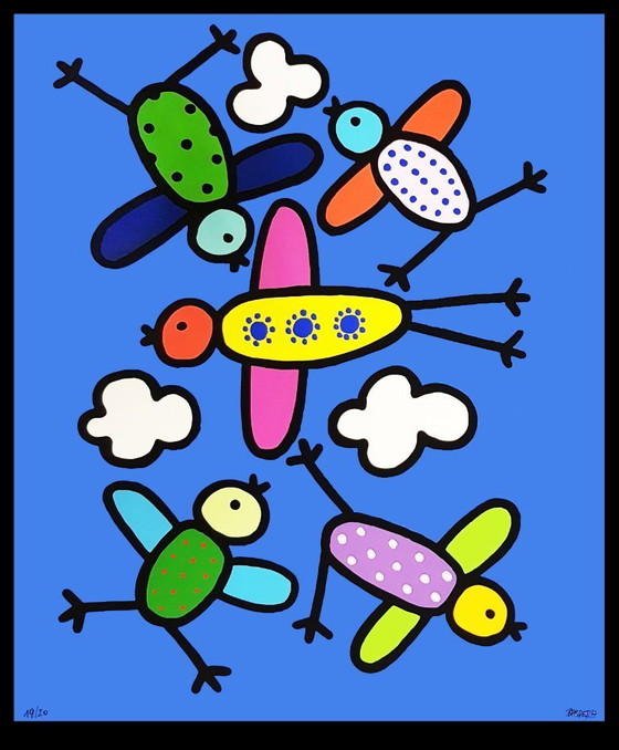 Image 1 of Basdera, Franz - Vogerl - Giclee sur Hahnemühle - signé à la main