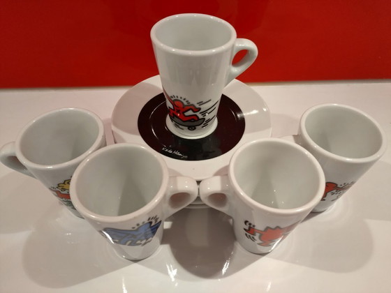 Image 1 of Keith Haring Espressotassen (5er-Set) Tognana