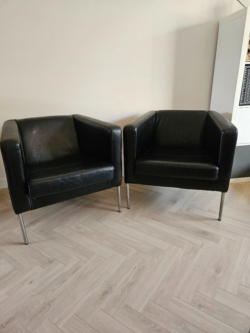 Set aus 2 Vintage IKEA Design-Sessel (1999) 501.072.87