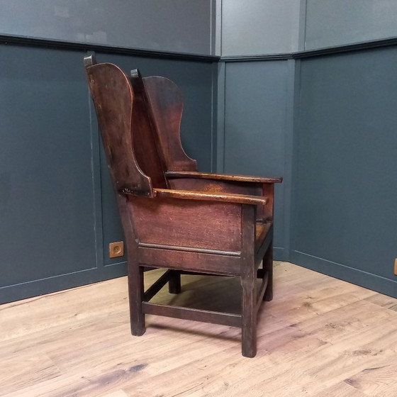 Image 1 of Fauteuil, chaise de berger, chaise d'agneau.
