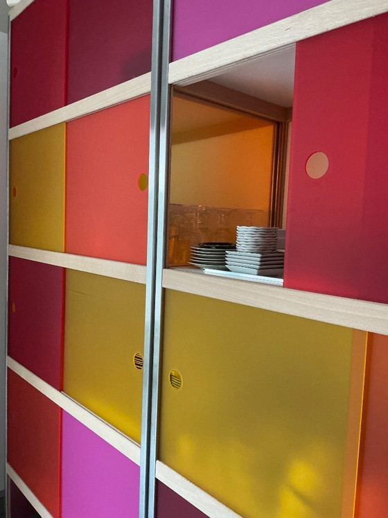 Image 1 of Kewlox-Schrank, 90 cm breit und 42 cm tief, 4 Jahre alt, 2-teilig, Preis pro Stück