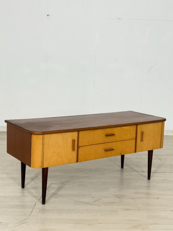 Image 1 of Très belle commode vintage à miroir / commode / meuble d'entrée / commode de chambre