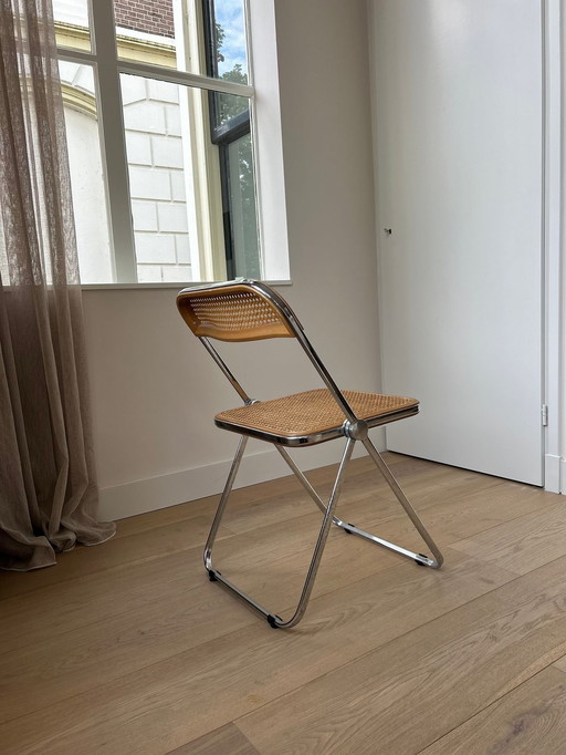 Jeu de 4 chaises pliantes Plia de Castelli avec sangles