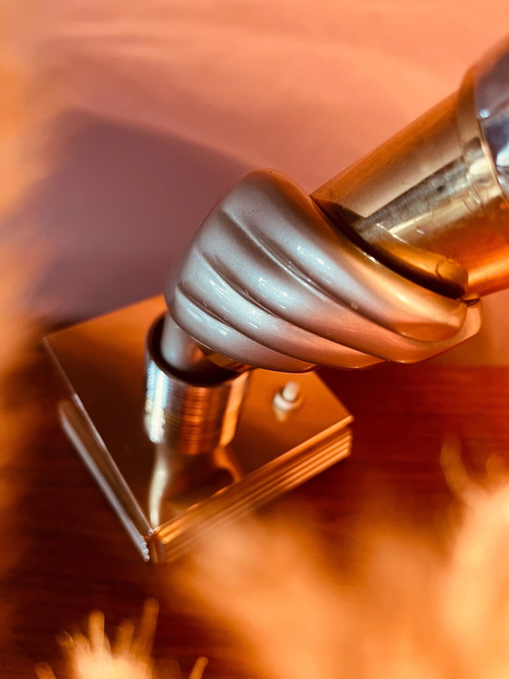 Image 1 of Very Unique! Golden Hand Lamp