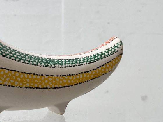 Image 1 of West German ceramic vase Delhi by Bodo Mans for Bay, 1960s