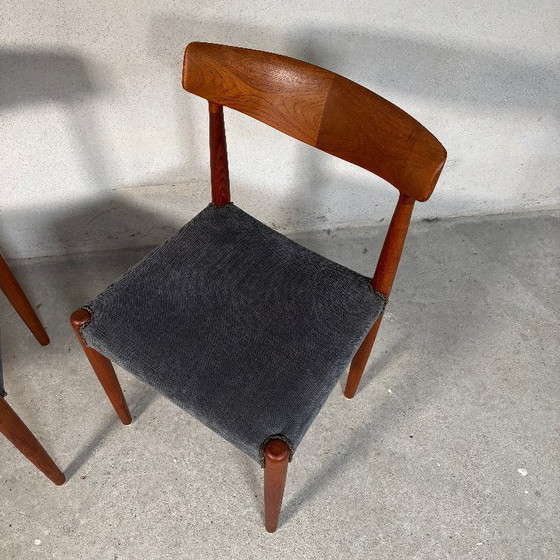 Image 1 of 2x Sedie per sala da pranzo modello 343 — Knud Færch | Slagelse