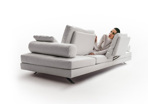 Image 1 of Leder DEMA Italien Design XL Lounge Sofa