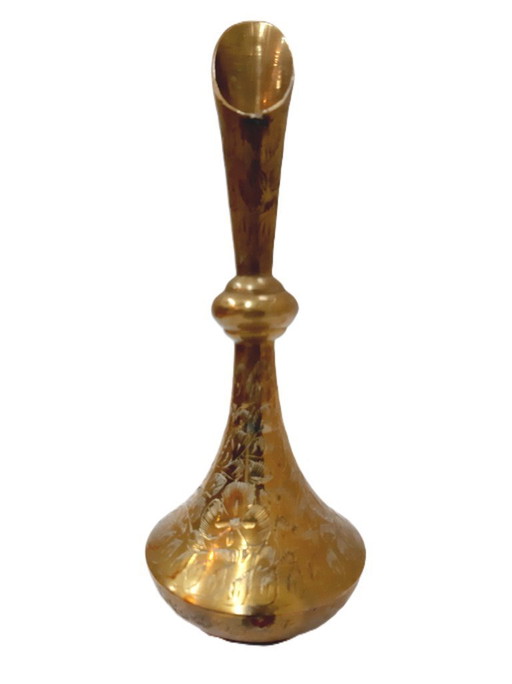 Vintage Arabic brass vase