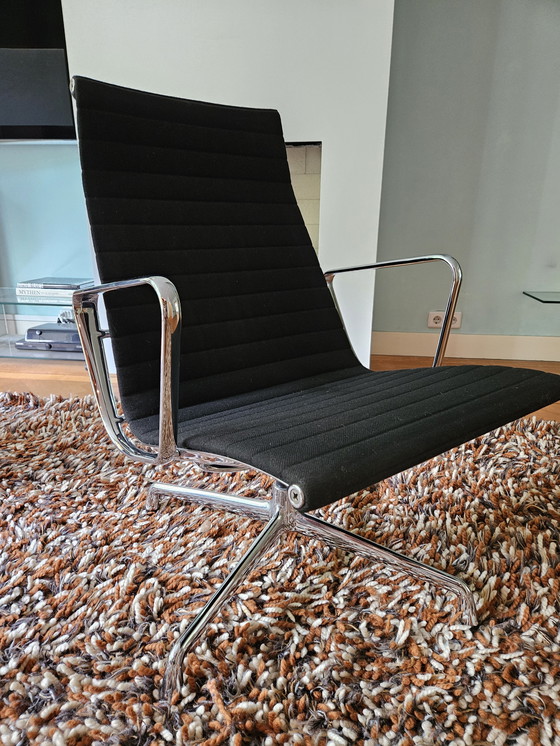 Image 1 of 2x Vitra Eames EA 116 black