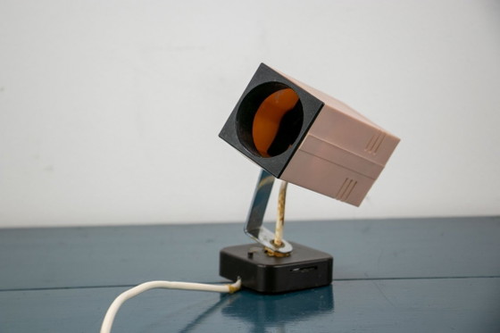 Philips NCS 104 cube spot light, 1970s – Metal, Plastic (photo 3 of 5)