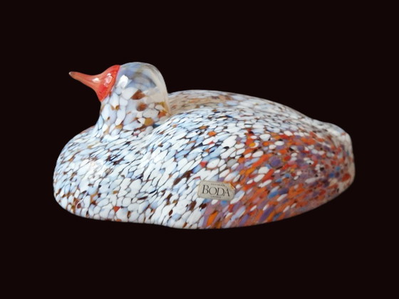 Image 1 of Kosta Boda - Large size bird by Bertil Vallien - 18.5 cm