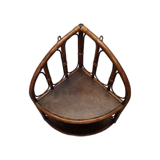 Etagere vintage Rotan Wandhoek