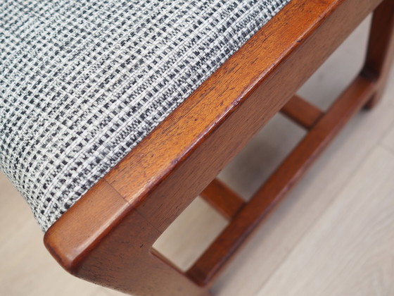 Image 1 of Satz von fünf Teakholzstühlen, dänisches Design, 1970er Jahre, Produktion: Dänemark