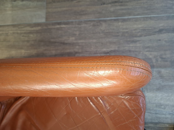 Image 1 of Stijlvolle leren fauteuil van Montel