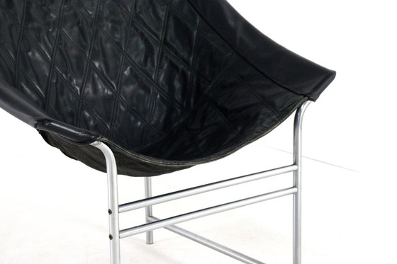 Image 1 of Set of 2 Gerard van den Berg Montis Swing armchairs chairs vintage