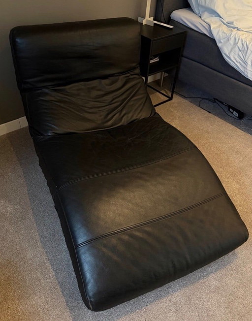 Sofá cama Jens Juul Eilersen – verstelbare relaxstoel, Leather, Metal