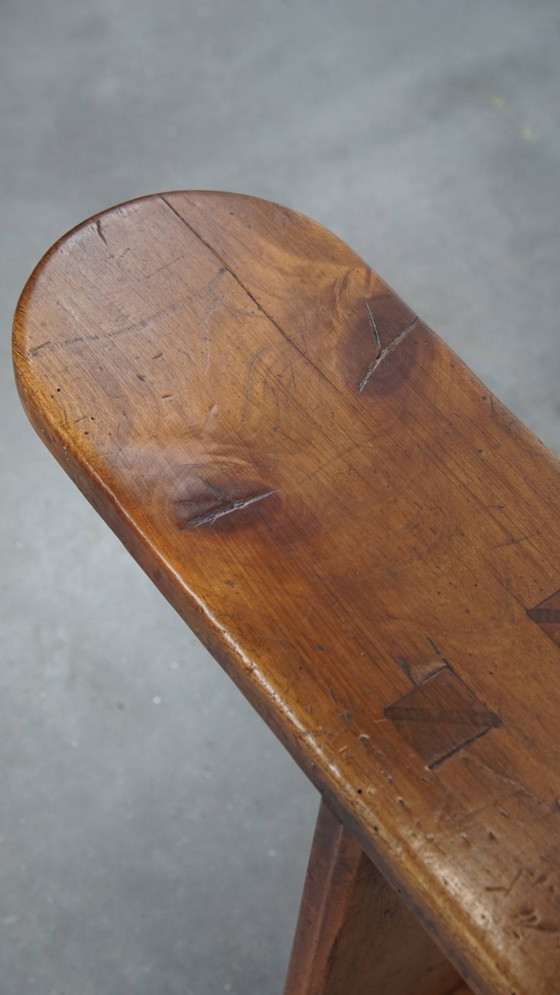 Image 1 of 2 x Panca da sala francese antica/ panca per tavolo da pranzo