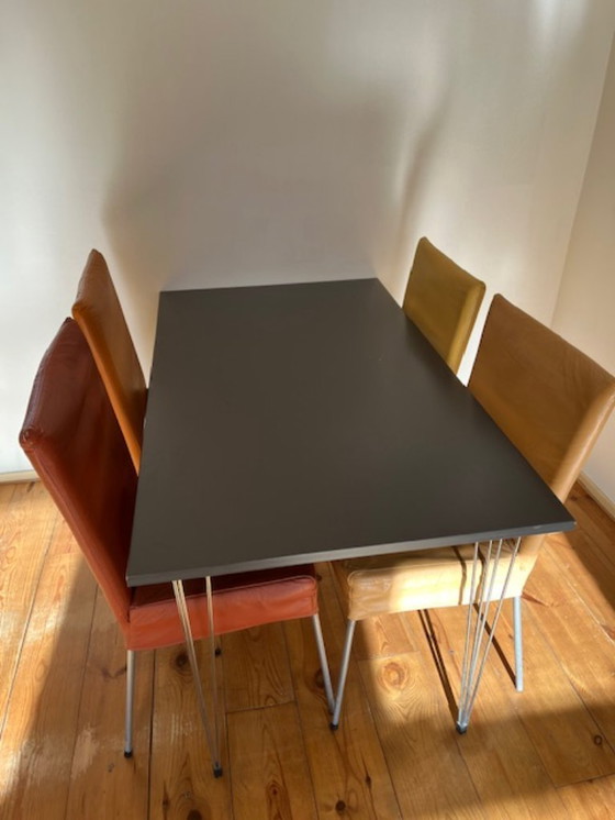 Image 1 of dining table with chairs