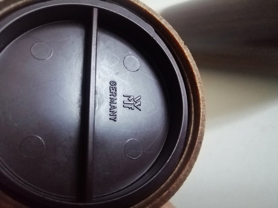 Image 1 of Wmf Postmodern Penguin Sugar/Spice Holder/Spice Pourer Pair 1980S