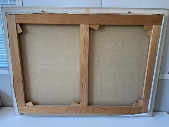 Image 1 of Dipinto ad olio su tela incorniciato dall'artista pittore C. M. Ollivierre Art