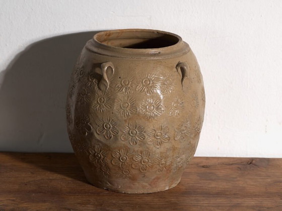 Antique Chinese glazed stoneware vase – China, circa 1900 – Rustic (photo 37 of 40)