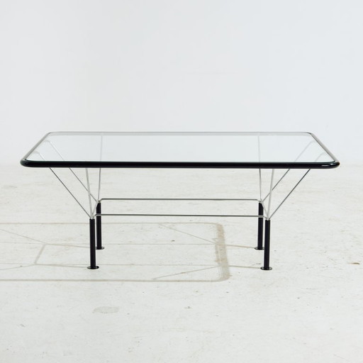 MK10078 Couchtisch aus Metall und Glas von Niels Bendtsen