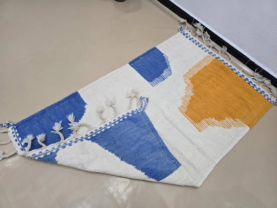 Tappeto marocchino 100% lana, fatto a mano, 250x150 cm, qualità superiore. – Tappeti, Wool (photo 10 of 11)