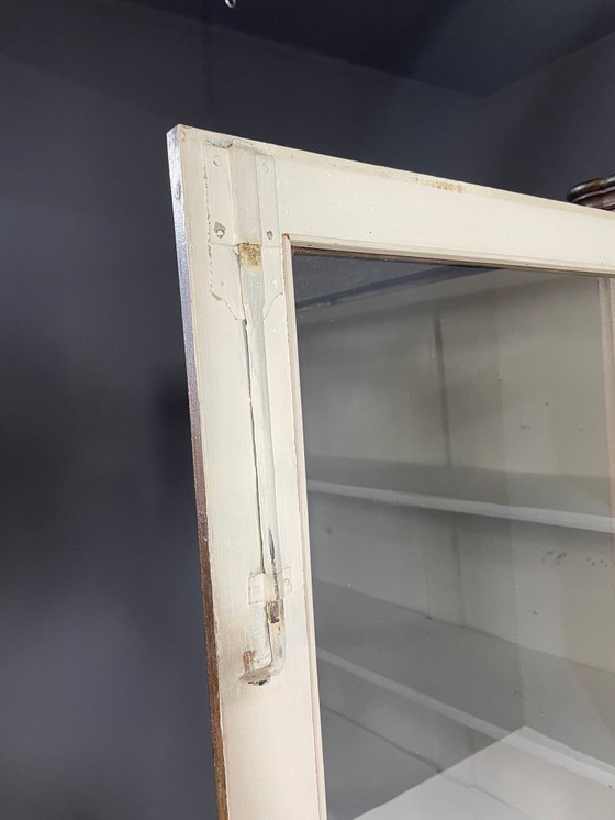 Image 1 of Historic Glass-Front Bookcase from Austria-Hungary, Late 19th–Early 20th C.
