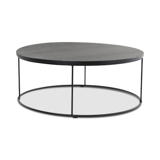 Image 1 of Coffee table d90 oak black