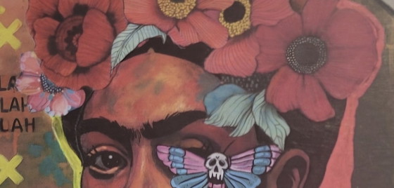 Image 1 of Ritratto di Frida Kahlo - fiore indistruttibile
