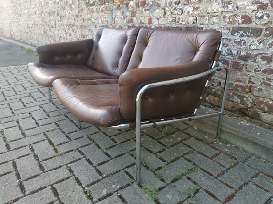 Image 1 of Divano in pelle Osaka a 2 posti di Martin Visser per 't Spectrum