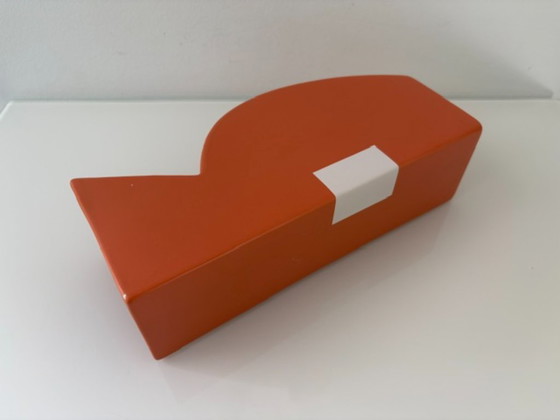 Sculptural Postmodern Vase 80s – Memphis Style – Ceramic (photo 13 of 14)