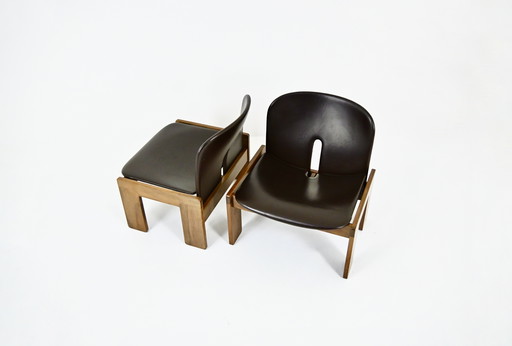 Model 925 Lounge Chairs by Afra & Tobia Scarpa for Cassina, 1970s, set of 2