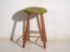 Antique wooden stool with round seat – Central Europe, circa 1950 – Rustic (photo 30 of 30)